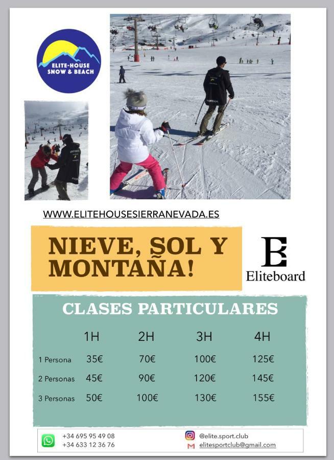 Estudio Cerca Del Telesilla Serra Nevada Exterior foto